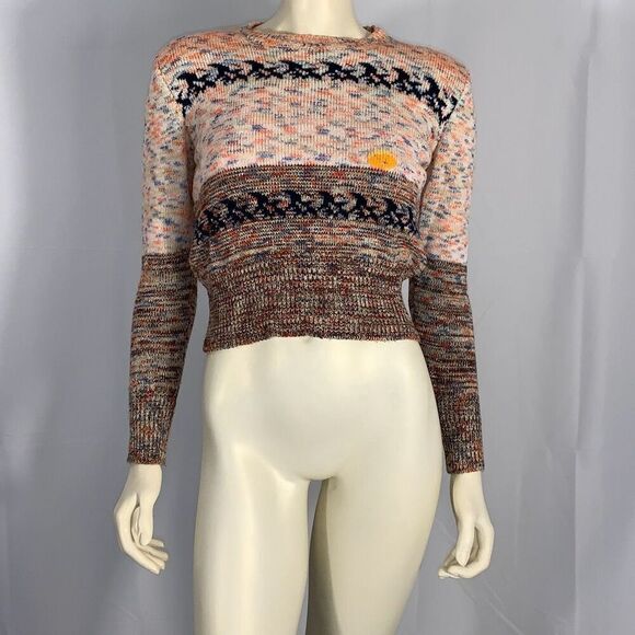 Vintage Exclusive Imports 60’s Novelty Mod Women’s Crew Neck Sweater Size Medium - Picture 2 of 16